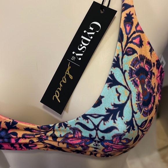 $40 - Anthropology Gypsy 05 Sand triangle swim top MIX & MATCH - Picture 3 of 5